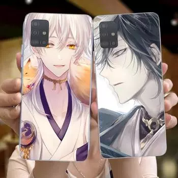 Touken Ranbu Phone Case For Huawei P50 P40 P30 Pro Mate 40 30 Pro Nova 8 8i Y7P Honor Transparent Phone Cover Huawei P50 Pro