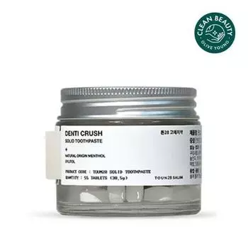 TOUN28 Solid Toothpaste Denticrush 55 tablets