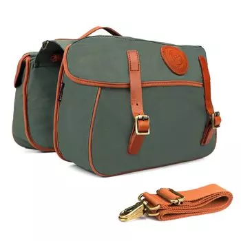 TOURBON Bicycle Rear Shoulder Set of Pannier Large Capacity Carrier Bag Bag, Bag, 2, Bag, зелёный