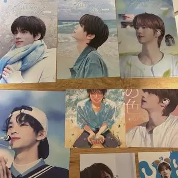 Tours Shinyu Shengcar Poster 7 Pieces L Holder Lee Laro Postcard