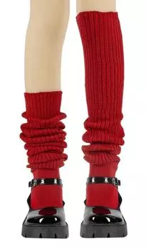 ТОВАРЫ Стандартные свободные носки Amler Super Loose [TOKYO MARKET] [Pyuribon] (180см, Красный)