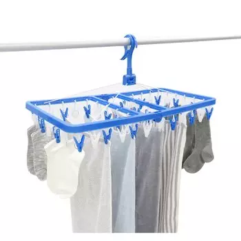 Towa Sangyo NSR Jumbo Square Clothes 42 Replaceable for Indoor Drying Dryer, Pinch, Blue, Large, Pinch,