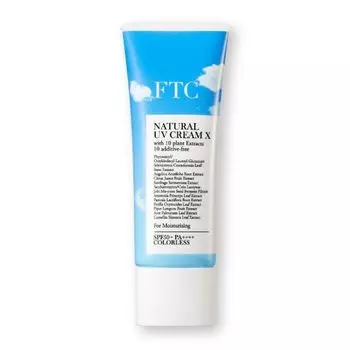 Towako Kimishima FTC Natural UV Cream X Солнцезащитный крем от УФ-излучения для детей, 30 г [Официальный] (ДЕСЯТЬ) SPF50 + PA ++++