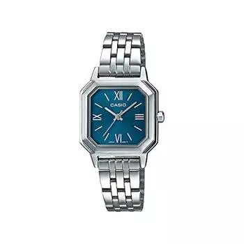 Товар CASIO Casio Стандартные женские часы для детей и девочек Дешевые Casio Chipkashi Analog Navy Silver Overseas Модель LTP-E169D-2B [Товар]