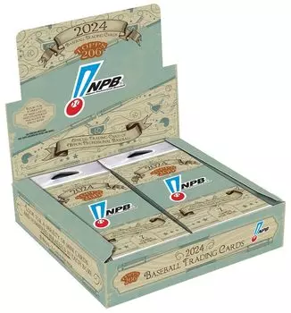 товар Планируется выпустить в декабре 2024 г. 2024 Topps NPB 206 коробок x 12 Нераспечатанная коллекционная карточка Topps Card Collector 2024 Edition Baseball синий