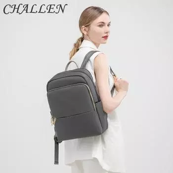 Товарная сумка для компьютера, универсальная новая большая вместимость, рюкзак из ткани Оксфорд, школьные сумки, повседневный рюкзак M темно-серого