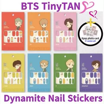 Товары BTS TinyTAN Динамитные наклейки для ногтей Suga