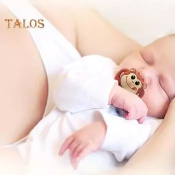 Товары для детей Пустышка Дуговая панель Супер мягкие мультяшные картинки «Все в одном» успокаивают эмоции Упражнение Дыхание Яркий цвет Силиконовый материал Ребенок розовый