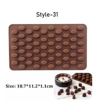 Товары для дома и вечеринки Инструмент для выпечки 3D-тортов Форма для льда из смолы Фрукты Мармеладные конфеты Силиконовые формы Животные Шоколадные формы Желе Пудинг своими руками Flower 2