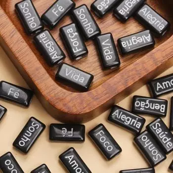 Товары для дома и вечеринок Подвески Аксессуары для изготовления ювелирных изделий Французские слова Ручная работа Материал Браслеты 14,5*7,5 мм 30 шт. Ожерелье с рассыпчатыми бусинами-разделителями