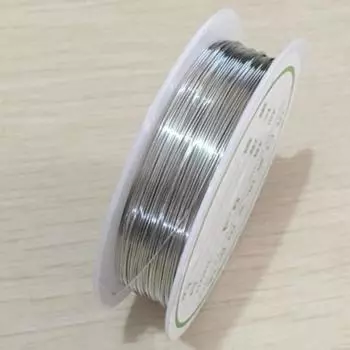 Товары для дома и вечеринок, ювелирные изделия, 1 рулон, ювелирные изделия «сделай сам», фурнитура ручной работы, модные бисерные медные проволоки 0.4mm серебряный