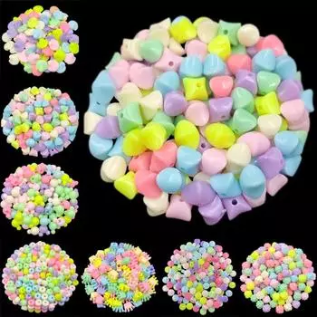Товары для домашней вечеринки, 20/40 шт., ожерелье, браслет, ракушка, корона для изготовления ювелирных изделий, подвеска ярких цветов, поделки своими руками, свободные бусины 20Pcs 11*12mm Bear