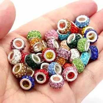 Товары для домашней вечеринки, 50 шт., акриловые бусины, кулон, кристалл, 12 мм, ожерелье, браслет, аксессуары, изготовление ювелирных изделий своими руками 50Pcs разноцветный
