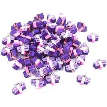 Товары для домашней вечеринки Изготовление ожерелья Модные свободные бусины DIY Материалы ручной работы 10 шт. Глиняные бусины «Стрекоза» для браслета Бусины красный