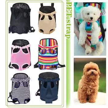 Товары для домашних животных Дышащий рюкзак для домашних животных Дорожный рюкзак для домашних животных Нагрудная сумка Рюкзак для домашних животных Рюкзак для собак One Size тёмно-синий