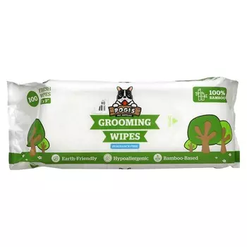 Товары для домашних животных Pogi s, Салфетки для ухода, без запаха, Освежающие салфетки, 100 шт.