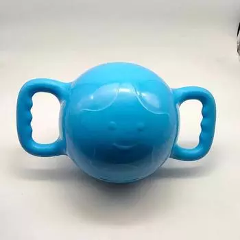 Товары для фитнеса Lucky Star Binaural Kettle Dumbbells Держите здоровье в левой руке и счастье в правой руке синий
