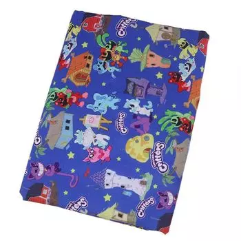 Товары для игр Poppy Ткань для кошачьего сна Huggy Waggy Японский узор Цветочный Ручная работа DIY Швейная одежда для рукоделия Хлопок Ручная работа Вырезать Вырезать Милый День рождения