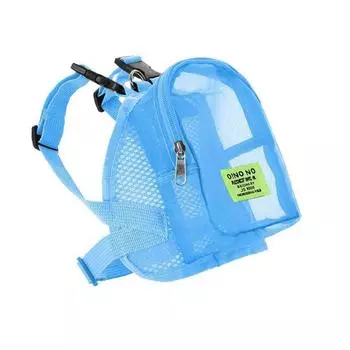 Товары для кошек Тренировка ходьбы Аксессуары для собак Сумка для лакомств для питомца Собачий саморюкзак Рюкзак для питомца синий