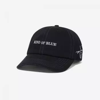 Товары для масла [мили Дэвис] Синий 6-панельный колпачок Синий 6-панельный колпачок FREE