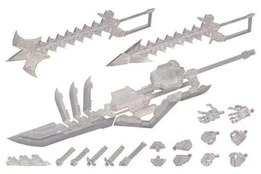 Товары для моделирования Ассортимент единиц оружия 03 Wild Set Прозрачная немасштабная пластиковая модель MSG Ver.