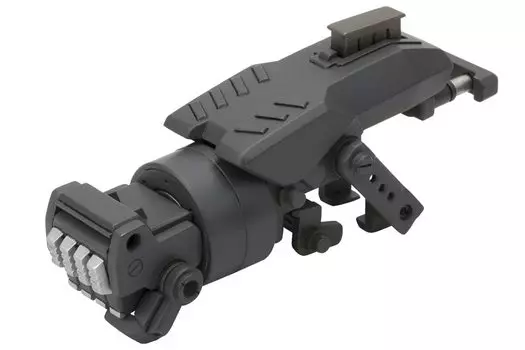 Товары для моделирования KOTOBUKIYA, оружие, блок 27, ударный кулак, общая длина 90 мм, пластиковая модель MSG, приблизительная. Немасштаб