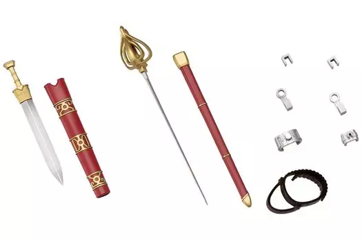 Товары для моделирования KOTOBUKIYA Virtua Style 02 Sword Set B Общая длина 100 мм Пластиковая модель MSG приблизительно. Немасштаб