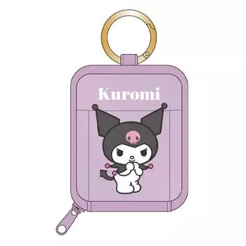 Товары для персонажей Мини-сумочка с карабином Мини-сумочка Kuromi x W7 x [K Company] Размер: В8.7 Д4.7см