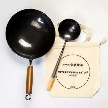 Товары для приключений Jet Slow Yokozawa Teppan Iron Wok чёрный