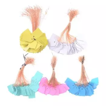 Товары для садоводства, этикетка бренда, ценник 3,5 * 2,5 см зелёный