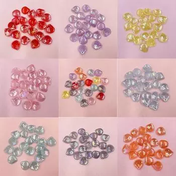 Товары для вечеринок 13,5*14,8 мм 20 шт. серьги-шпильки браслет кулон лепестки цветов AB цвета бусины-шармы аксессуары для изготовления ювелирных изделий своими руками фиолетовый