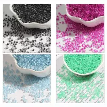 Товары для вечеринок 150-1000 шт. DIY оптовая продажа ожерелье браслет ручной работы стержень красителя 2-4 мм для изготовления ювелирных изделий стеклянные бусины россыпью 2mm