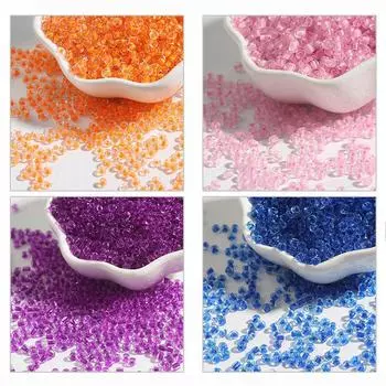 Товары для вечеринок 150-1000 шт., стержень для окрашивания ювелирных изделий, ожерелье, браслет ручной работы, 2-4 мм, стеклянные бусины 2mm---1000 pcs