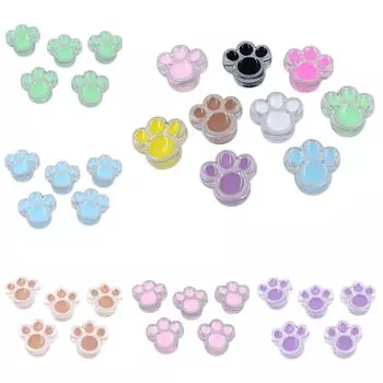 Товары для вечеринок DIY Материал для браслета и ожерелья Креативные акриловые украшения Аксессуары для ручной работы Масляные бусины-капли 25 мм Прозрачные разноцветный