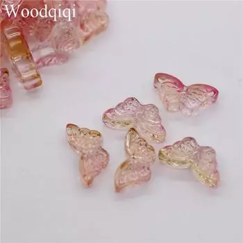 Товары для вечеринок, кулон своими руками, горячая распродажа, цветные 8x15 мм, свободные бусины, ожерелье, 50 шт., стеклянные украшения, аксессуары, хрустальные популярные высококачественные серьги