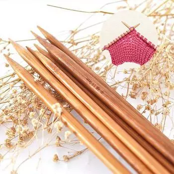Товары для вечеринок Швейные аксессуары Крючки для вязания крючком 25 см Инструменты для вязания Прямое переплетение Карбонизированный бамбук DIY Популярное высокое качество 4 шт./2 шт./лот 2.0mm/4Pcs