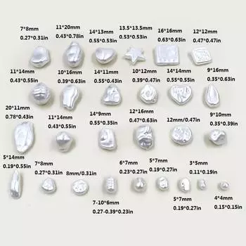 Товары для вечеринок, высококачественные аксессуары для ювелирных изделий своими руками, 10/20 шт./упак., искусственный жемчуг, бусины из АБС-пластика, россыпью, бусины для ожерелья, популярный браслет 2