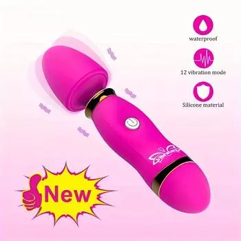 Товары для взрослых, секс-игрушка, мини-вибратор Av Stick, 10-частотный портативный вибратор-пуля для мужчин и женщин, сильная батарея