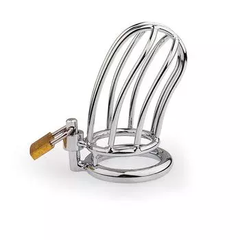 Товары для взрослых Сексуальный замок целомудрия Маленькие бананы Мужской гимнастический замок Источник One Piece Small bananas—40mm