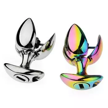 Товары для взрослых Товары для секса Анальный замок Замок целомудрия Открывающийся и закрывающийся Анальная пробка Расширитель SM Металлическая игрушка Opening and Closing Built