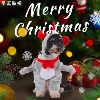 Товары для животных Хэллоуин Универсальная одежда для животных Летучая мышь Тыква Четыре сезона Смешная мультяшная одежда для собак S