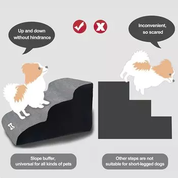 Товары для животных, хит продаж, маленькая собачья лестница, кровать, наружный пандус, ступенька для лестницы, 3 ступени, собачья лестница, ступеньки для домашних животных, маленькая кошачья будка, пандус для домашних животных