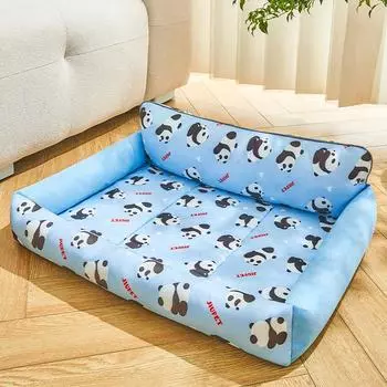 Товары для животных Летняя прохладная кошачья будка спальный коврик кровать для питомца весенне-летний коврик для собак гнездо для питомца S: 45 * 35cm