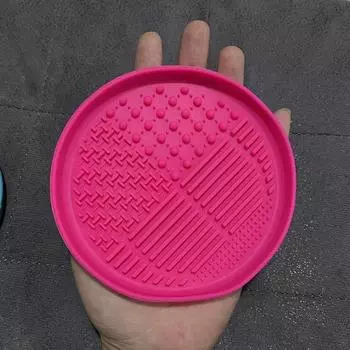 Товары для животных Миска для медленного питания для кошек, противоскользящая, противоударная, силиконовая, для игрушек, тарелка для еды для щенков синий