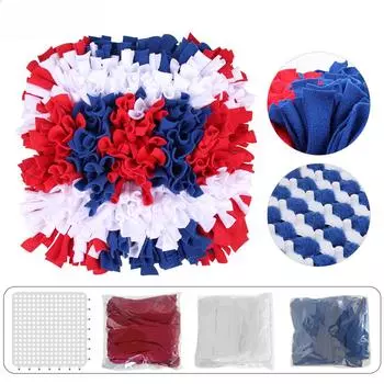 Товары для животных Новый коврик для обнюхивания игрушек для собак Коврик для медленной еды Коврик для укрытия собачьей еды 30*30cm