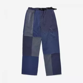 Товары из масла Стираные холщовые лоскутные штаны Стираные холщовые лоскутные штаны 32