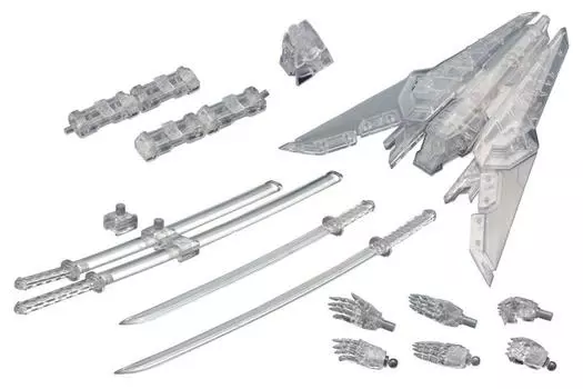 Товары поддержки моделирования Kotobukiya, ассортимент оружия 02 Sharp Set, прозрачная пластиковая модель MSG Ver. Немасштаб