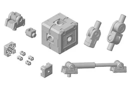 Товары поддержки моделирования Kotobukiya Mecha Supply 05 Joint Set A Немасштабная пластиковая модель MSG