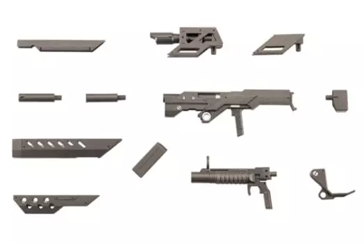 Товары поддержки моделирования KOTOBUKIYA MSG Тяжелое оружие Unit 41 Модульный карабин Общая длина приблизительная. Пластиковая модель размером 120 мм, не масштабированная