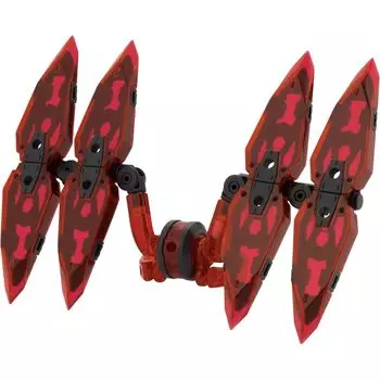 Товары поддержки моделирования KOTOBUKIYA Тяжелое оружие Unit 44 Exceed Binder 2 Черный Общая длина 125 мм пластиковая модель MSG Ver. приблизительно. Немасштабируемый